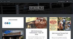 Desktop Screenshot of heymichaeljay.com